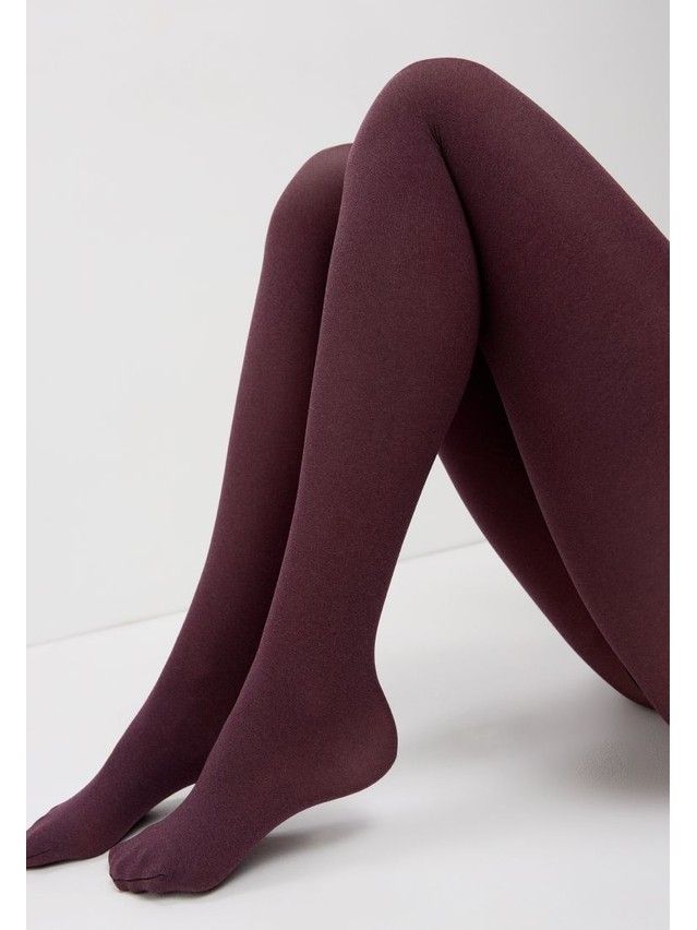 Колготки женские TRENDY MELANGE 60, р.2, melanzana - 7