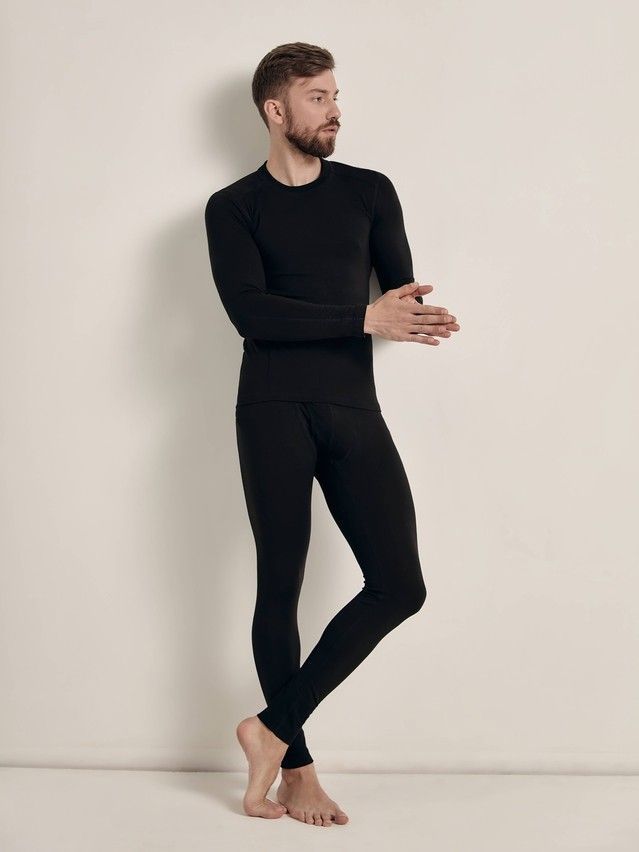 Фуфайка мужская DW MFT 588 (пакет),р.170,176-100, черный - 1