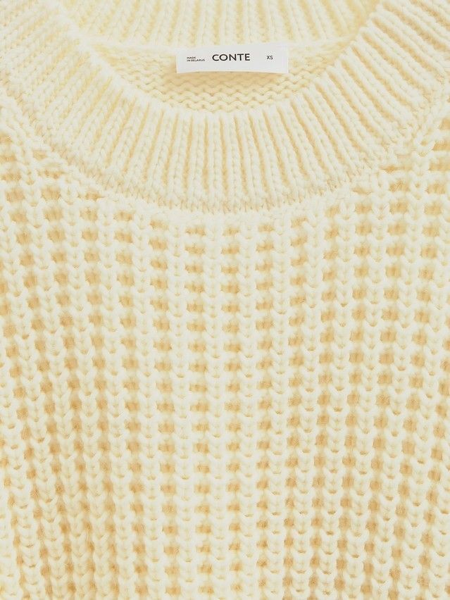 Джемпер женский CE LDK24137 24С-137СП, р.170-84, ecru - 13