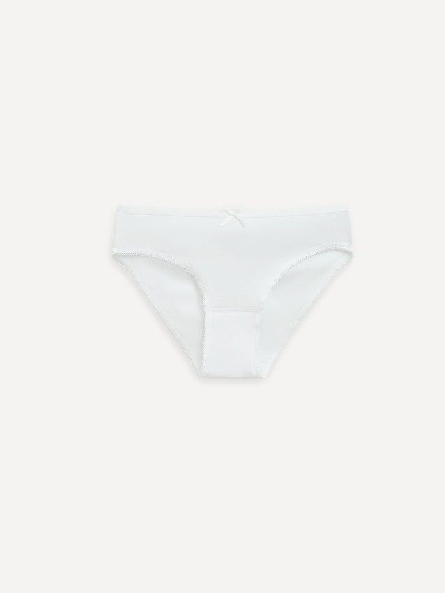 Трусы дев. CE BASIC COLLECTION DB 5101 (пакет),р.116,122-60, white - 1