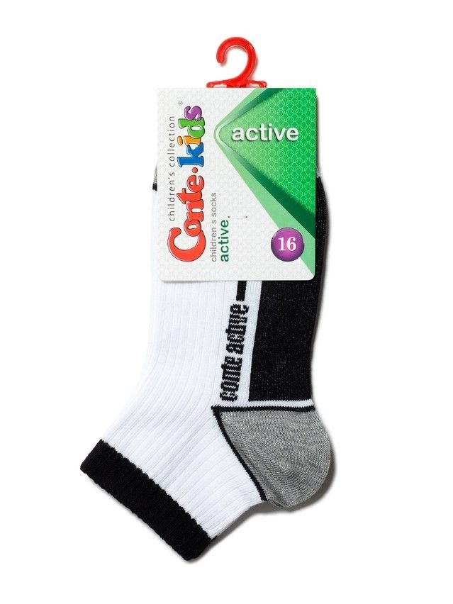 Носки детские ACTIVE (короткие) 13С-34СП, р.16, 507 белый - 5