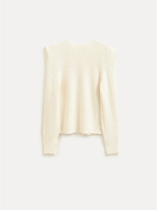 Джемпер женский CE LDK2572 25С-72СП, р.170-84, ecru - 6