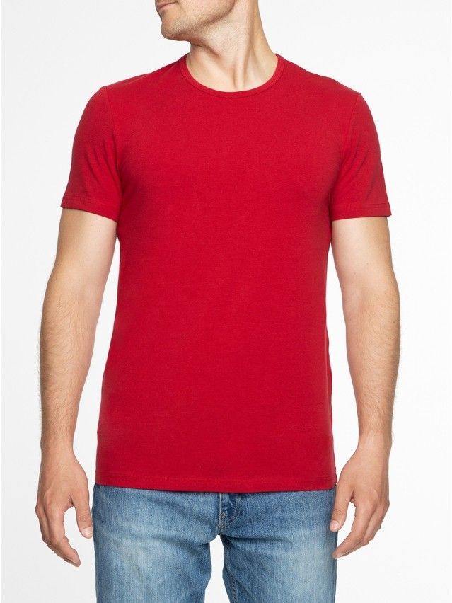 Фуфайка мужская DW BASIC MEN MF 2024 (пакет),р.170,176-100, dark red - 1