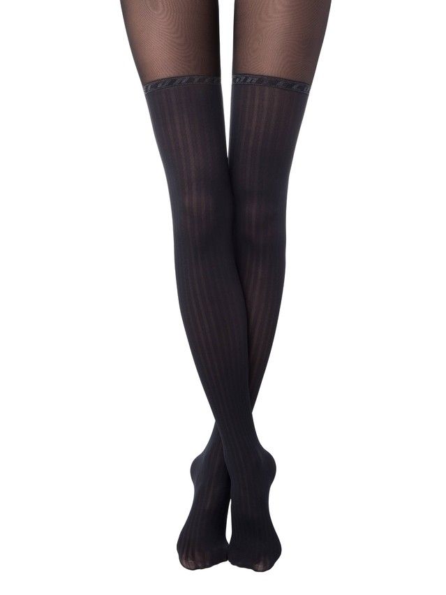 Колготки женские CE FANTASY GLAM, р.2, nero - 2