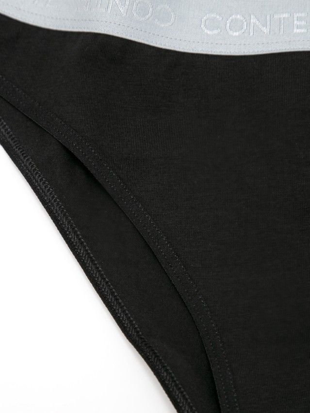 Трусы жен. CE PRINT DOTS LB 2545, р.90, black-grey - 4