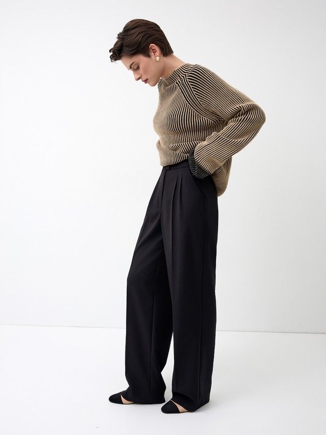 Брюки женские C LBK 3257, р.164-84-90, black - 6