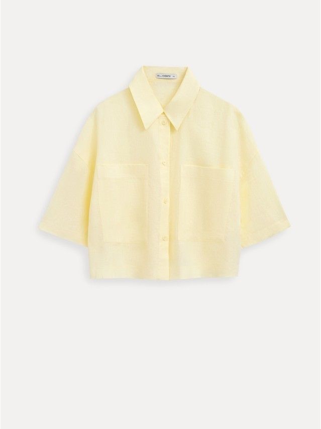 Рубашка жен. C LRU 3585, р.170-84-90, yellow - 6