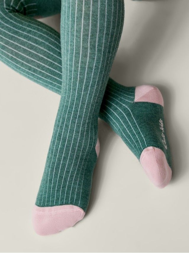 Колготки детские CK TIP-TOP, р.104-110 (16),710 зеленый - 4