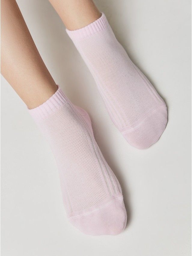 Носки хлопковые женские CLASSIC (короткие) 7С-34СП, р. 36-37, светло-розовый, рис. 016 - 5