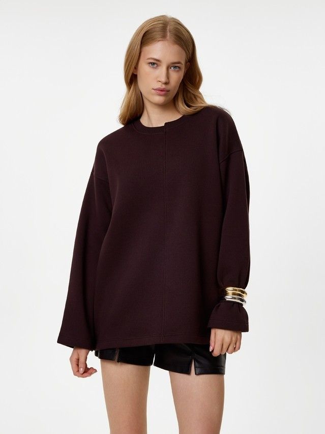 Джемпер женский C LD 3231, р.170-84, dark chocolate - 1