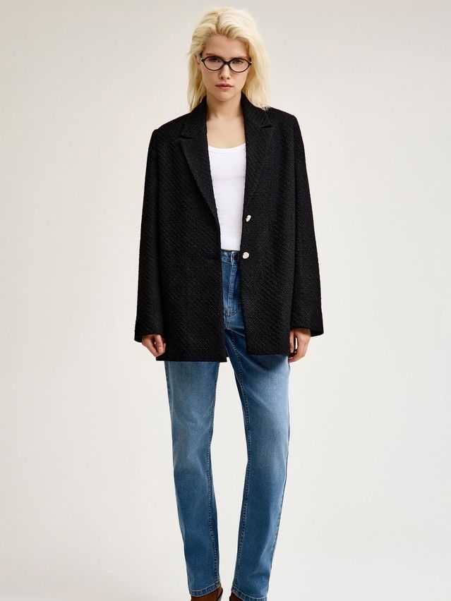 Жакет женский C LJ 3271, р.170-84-90, black - 5