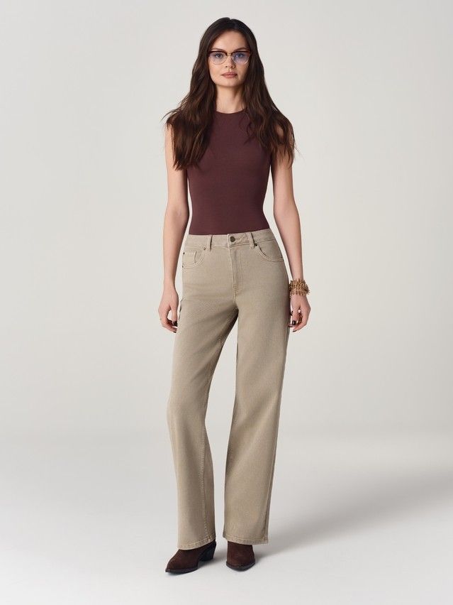 Джинсы женские C CON-918, р.164-90, peanut - 1