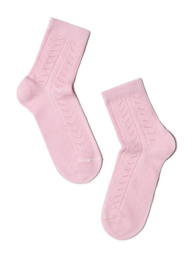 Носки хлопковые детские MISS (ажурные) 7С-76СП, p. 20, светло-розовый, рис. 114 - 1