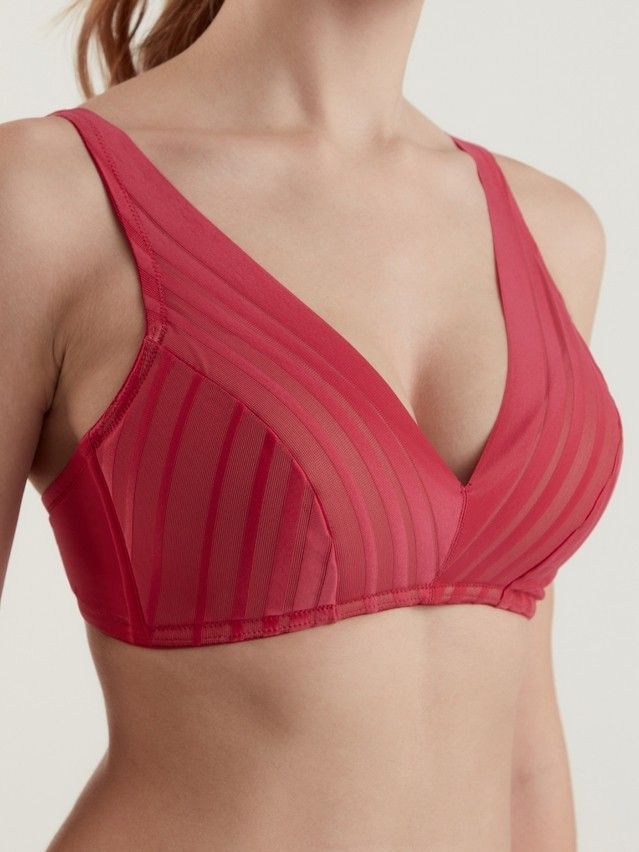 Бюстгальтер CE SPORT GLAM RB7129, р.70A, брусника - 1
