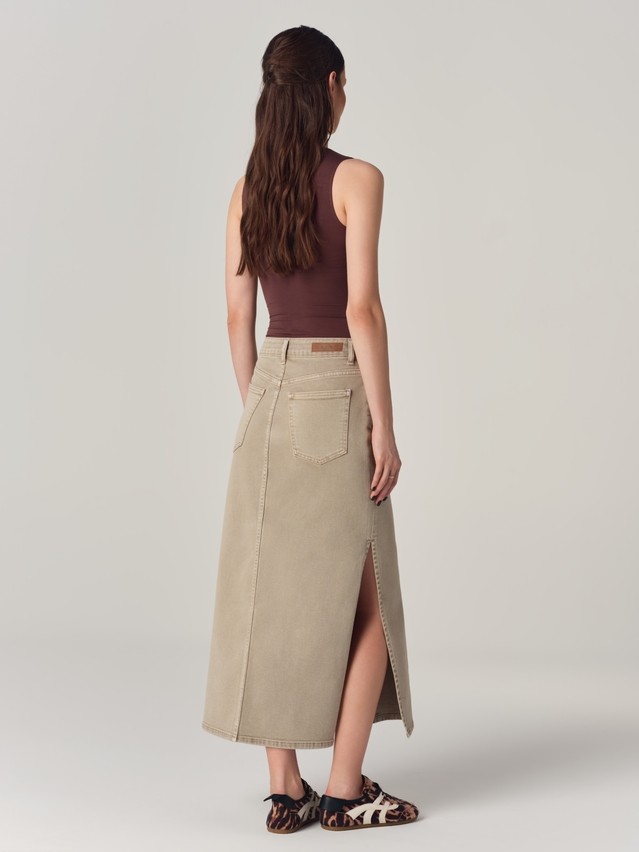 Юбка джинсовая жен. C CON-946, р.170-90, peanut - 2