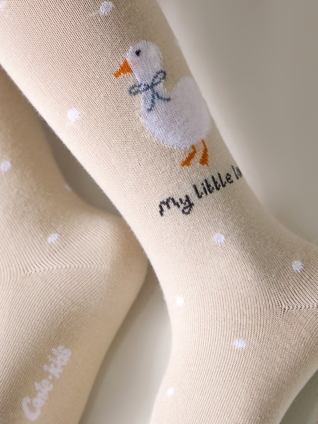 Колготки детские CK TIP-TOP, р.104-110 (16),713 бежевый - 3