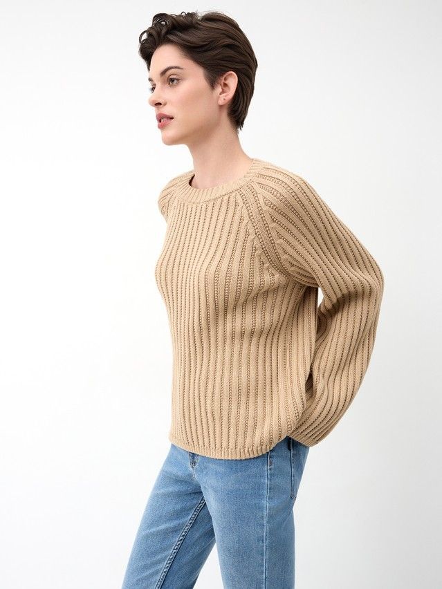 Джемпер женский CE LDK24117 24С-117СП, р.170-84, camel - 4