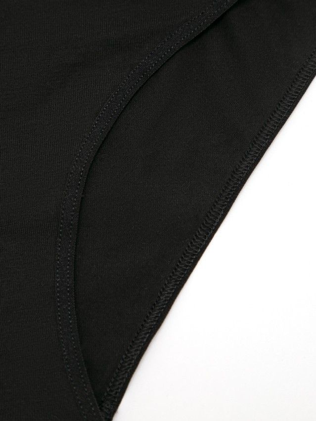 Трусы жен. CE PRINT DOTS LB 2545, р.90, black-light almond - 5
