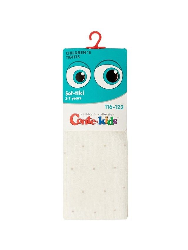 Колготки детские CK SOF-TIKI 7С-38СП, р.116-122 (18),699 молочный - 5