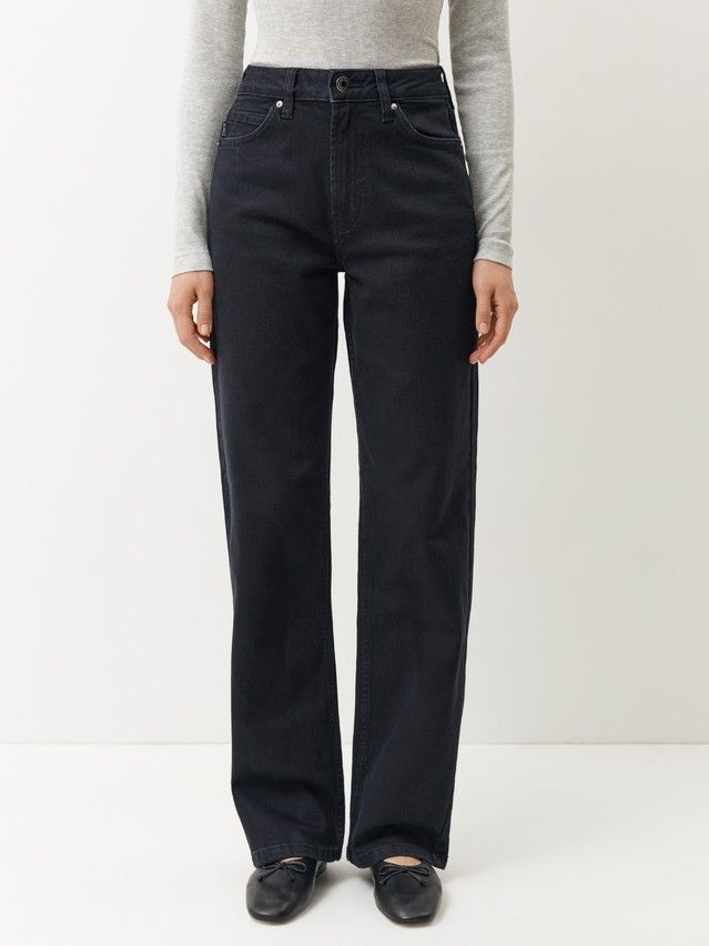 Джинсы жен. C CON-948, р.164-90, washed black - 4