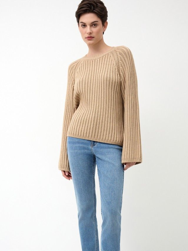 Джемпер женский CE LDK24117 24С-117СП, р.170-84, camel - 2