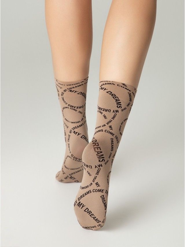 Носки женские CE FANTASY 23С-80СП, р.23-25, nero-natural - 3