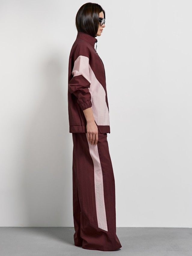 Брюки женские C LBK 3514, р.170-84-90, burgundy-pink - 5