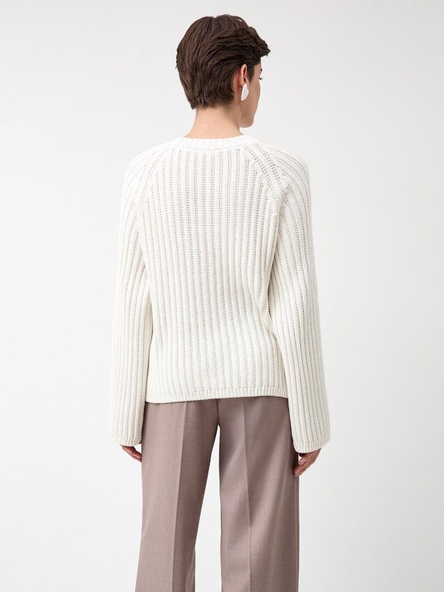 Джемпер женский CE LDK24117 24С-117СП, р.170-84, ecru - 7