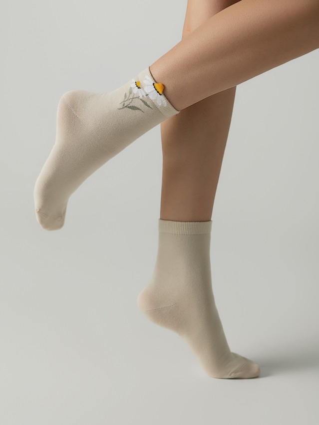 Носки женские хлопковые CE CLASSIC 17С-183СП, р.23-25, 1154 бежевый - 1