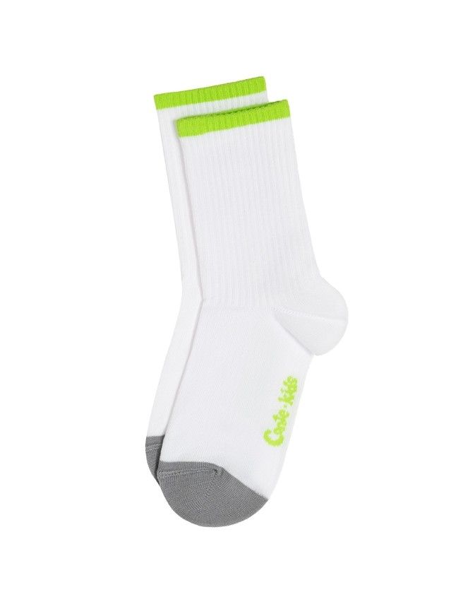 Носки детские CK ACTIVE 20С-167СП, р.16, 1021 белый-салатовый - 5