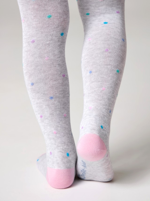 Колготки детские CK TIP-TOP, р.104-110 (16),711 светло-серый - 2