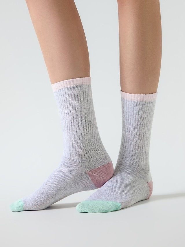 Носки женские хлопковые CE ACTIVE 20С-20СП, р.23-25, 964 светло-серый - 1