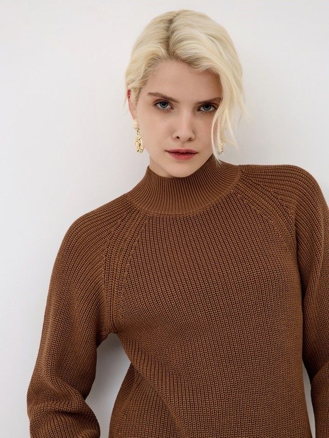 Платье женское CE LDK24139 24С-139СП, р.170-84-90, brown - 5