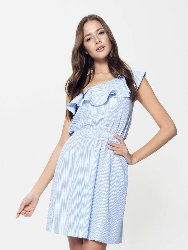 Платье женское LPL 930, р.170-84-90, blue-white - 3