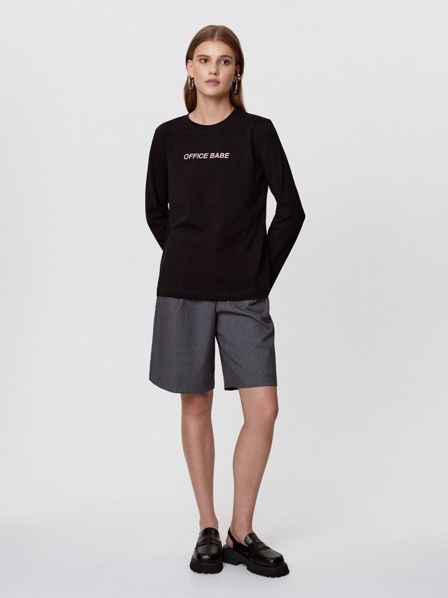 Джемпер женский C LD 3297, р.170-84, black - 3