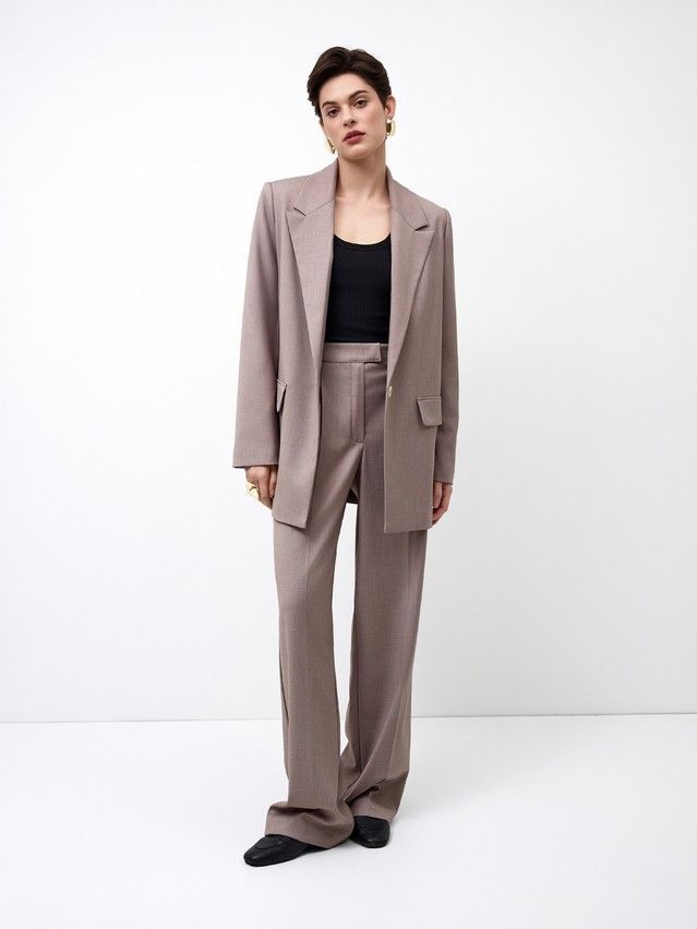 Жакет женский C LJ 3254, р.170-84-90, beige - 2