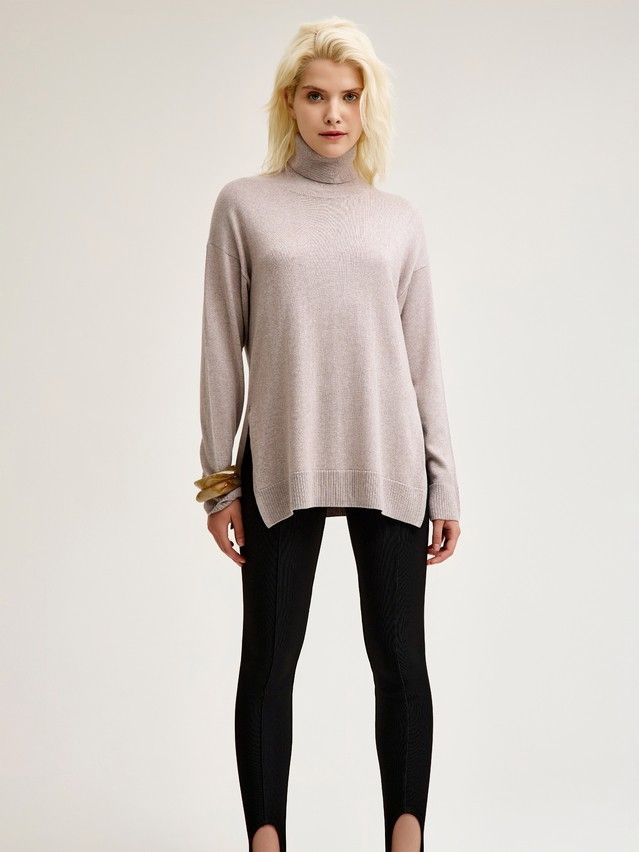 Джемпер женский CE LDK24109 24С-109СП, р.170-84, cappuccino melange - 5