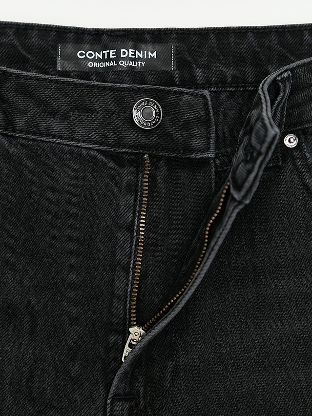 Джинсы женские C CON-808, р.164-90, washed black - 8