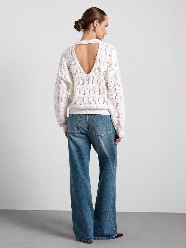 Джемпер женский CE LDK2565 25С-65СП, р.170-84, ecru - 2