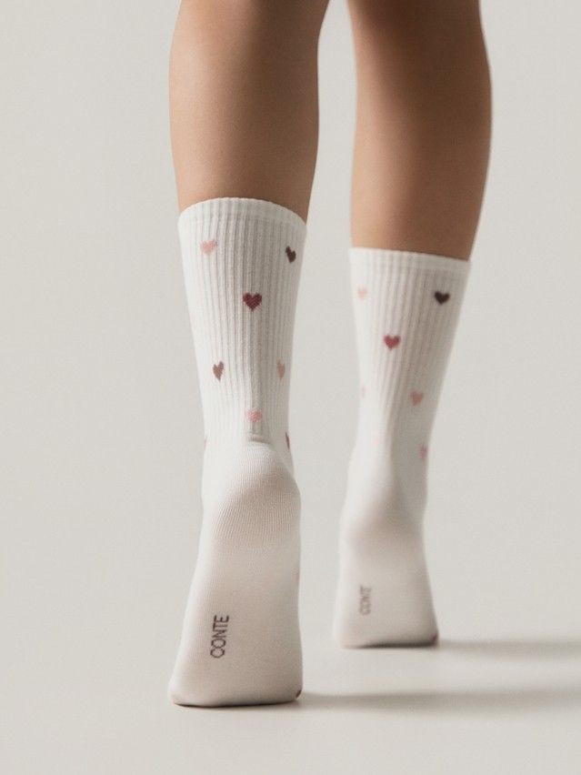Носки женские хлопковые CE ACTIVE 20С-20СП, р.23-25, 966 молочный - 2