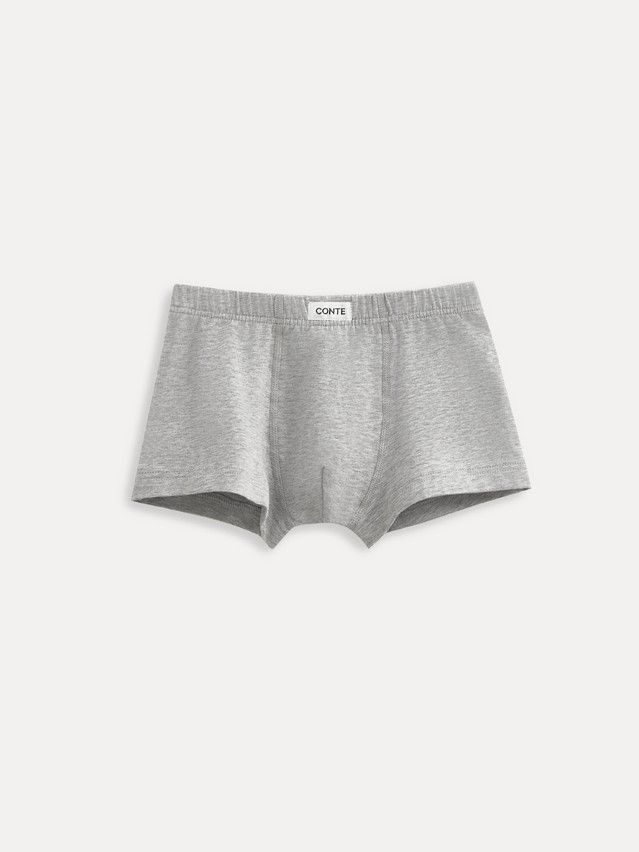 Трусы мал. C BASIC COLLECTION BSH 5108 (пакет),р.116,122-60, grey melange - 1