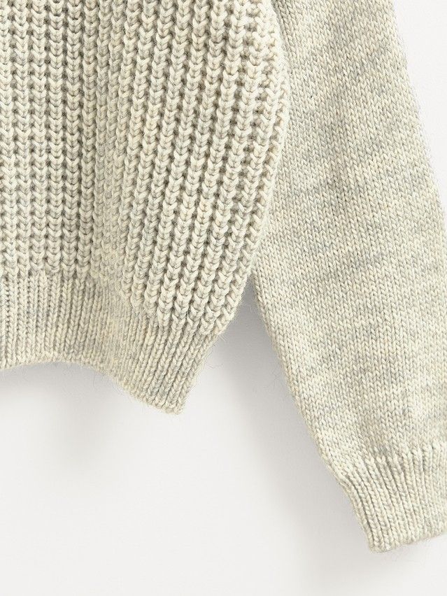 Джемпер женский CE LDK24137 24С-137СП, р.170-84, light gray melange - 13