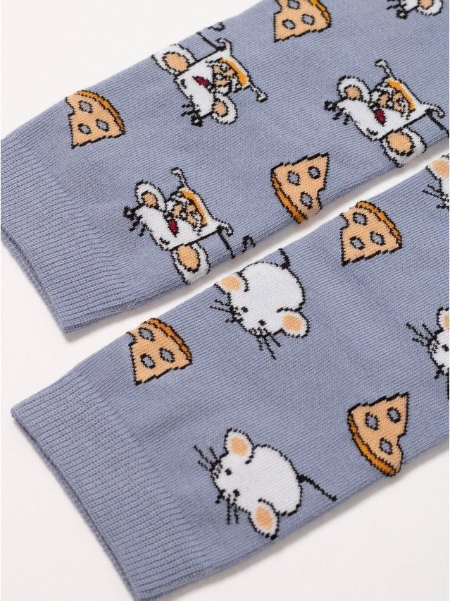 Носки женские хлопковые CE HAPPY (3 пары, коробочка) 18С-227СП, р.36-39, 766 ассорти - 5