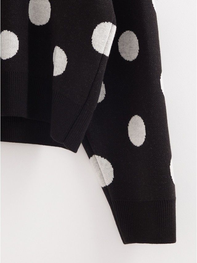 Джемпер женский CE LDK23102 23С-102СП, р.170-84, black-white - 11