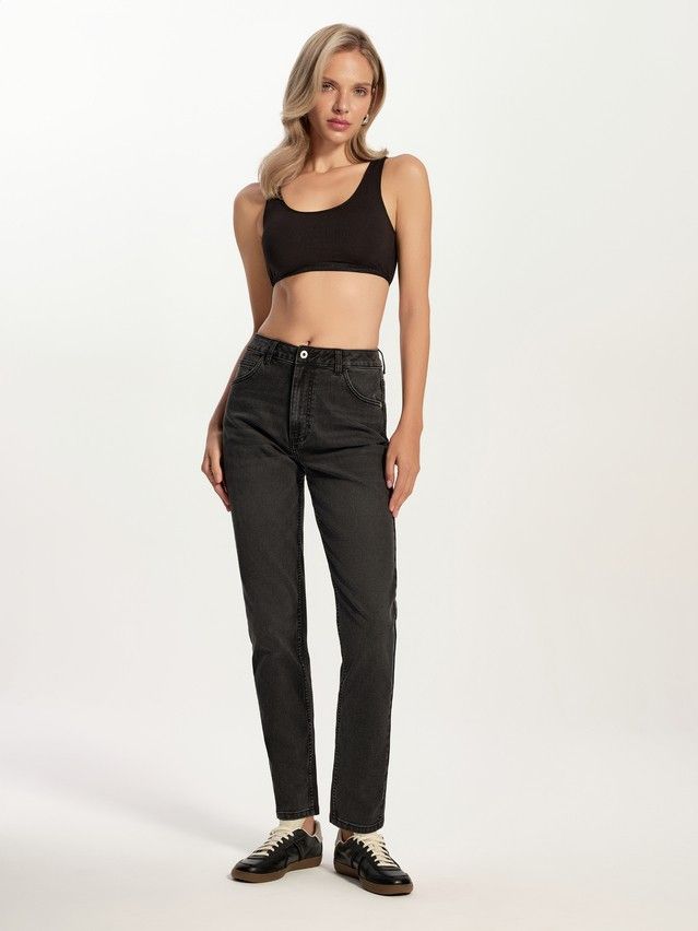 Брюки джинсовые женские CE CON-828, р.170-102, washed black - 1