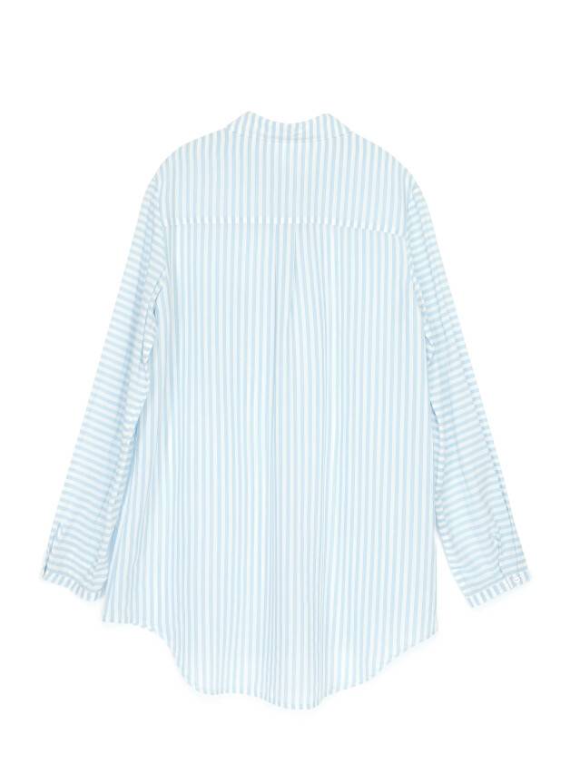 Рубашка LBL 1096, р.170-84-90, white-light blue - 6