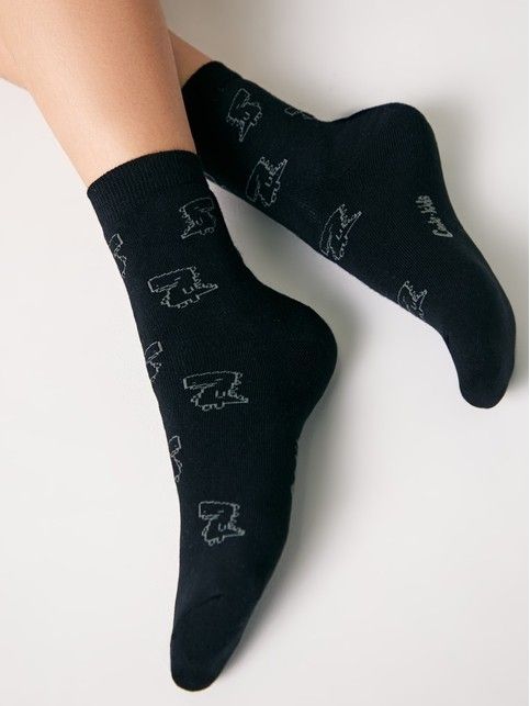 Махровые носки SOF-TIKI с рисунком «Динозавры»