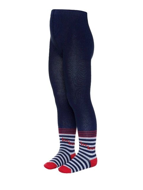 Колготки хлопковые детские TIP-TOP синий 452 - купить в интернет-магазине Conte