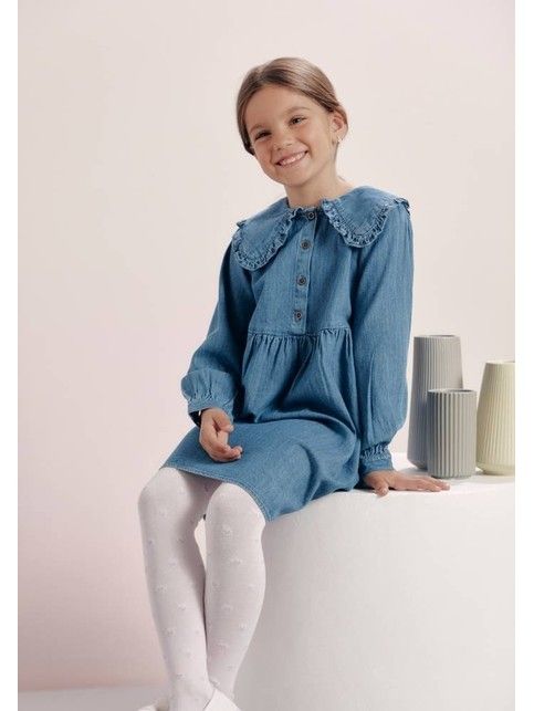 Хлопковые колготки с сердечками из люрекса - купить в интернет-магазине Conte