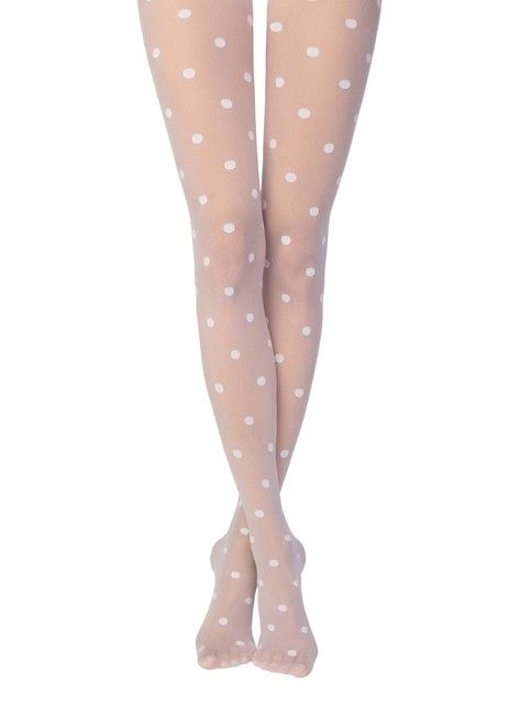 Колготки в горошек PARADISE Lycra®